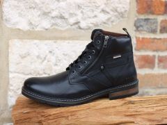 Boots confort en cuir noir modèle Eternel