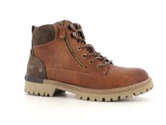 Chaussures montantes Boots cognac Mustang 