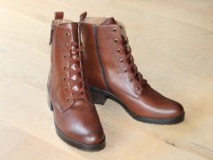 Bottines en cuir marron Gabor