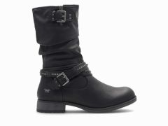 Bottes Mustang style santiag coloris noir